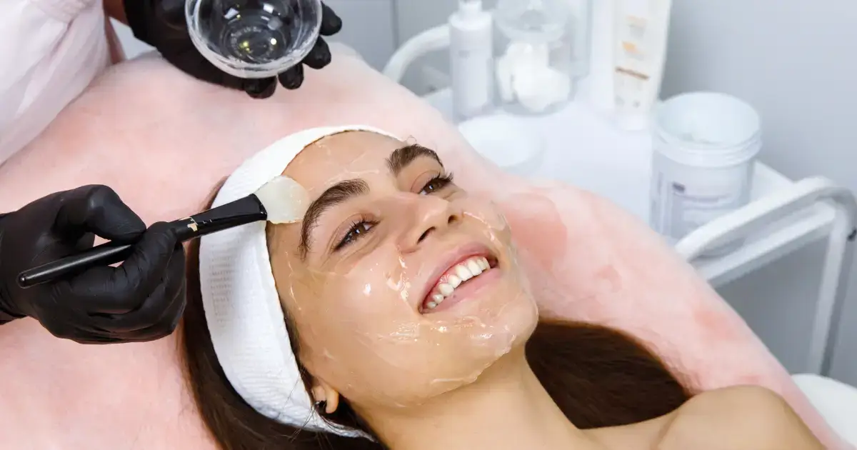 Woman Receiving VI Chemical Peels in Corpus Christi, TX